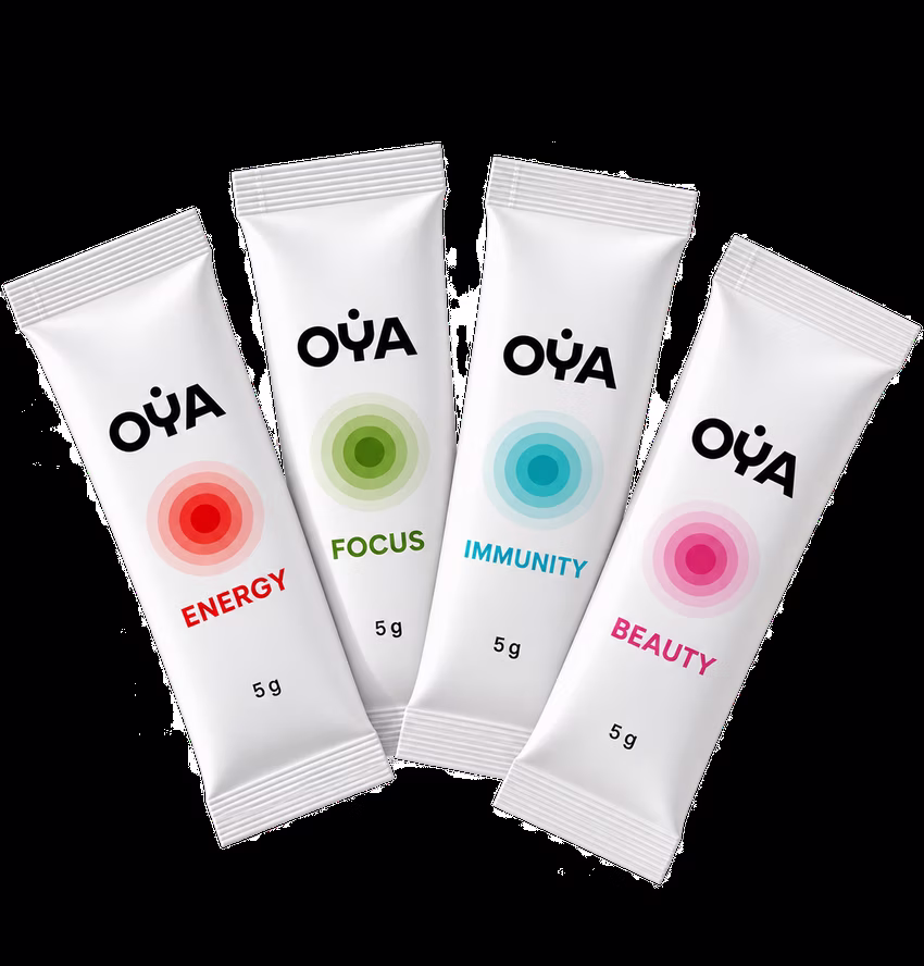 Les quatre formules OYA, côte à côte